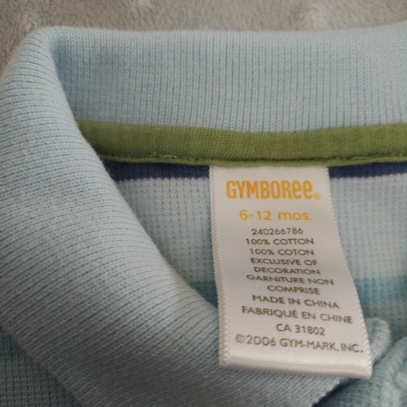 2/$20 Baby boy Gymboree polo shirt 6-12 months - Picture 11 of 13